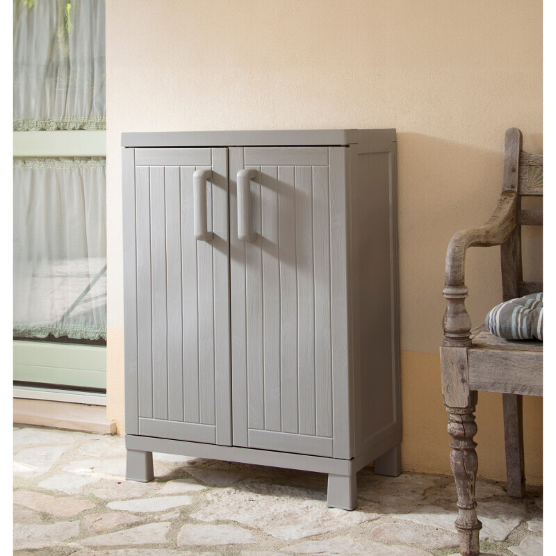 Plastová zahradní skříň na nářadí, malá