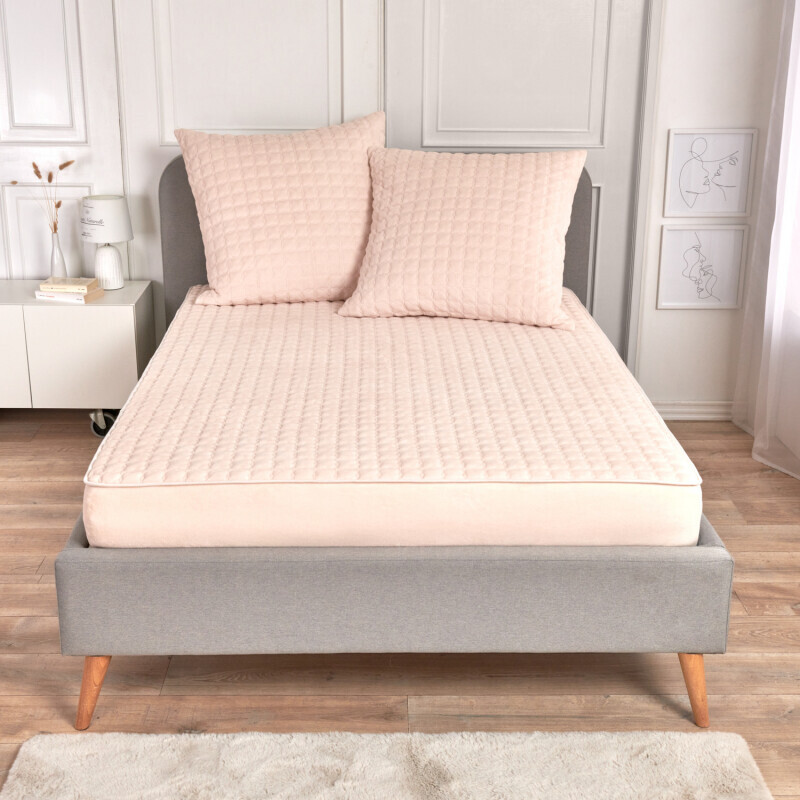 Fleecová posteľná plachta  90 x 200 cm