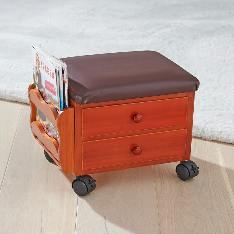 Lábzsámoly tárolóhellyel