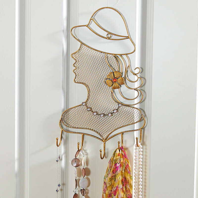 Závěsná dekorace na šperky  Dáma