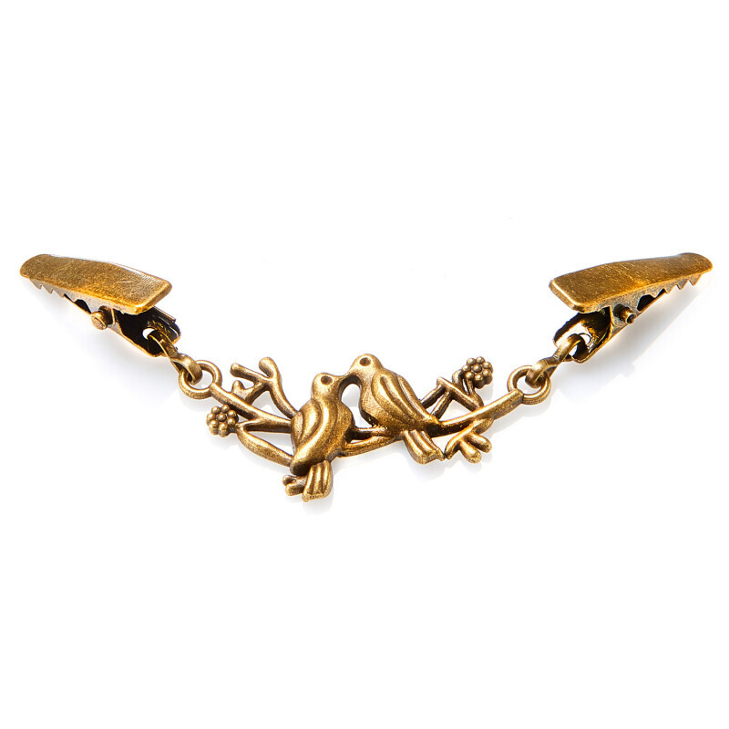 Ozdobné zapínání Ptačí pár