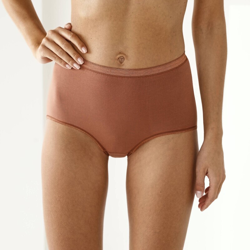 Set de 3 chiloți super maxi din bumbac elastic