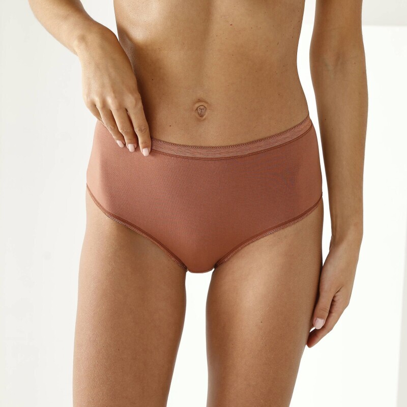 Set de 3 chiloți maxi din bumbac elastic