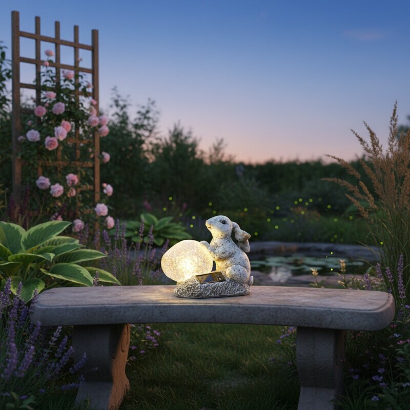 Solární světlo Zajíc