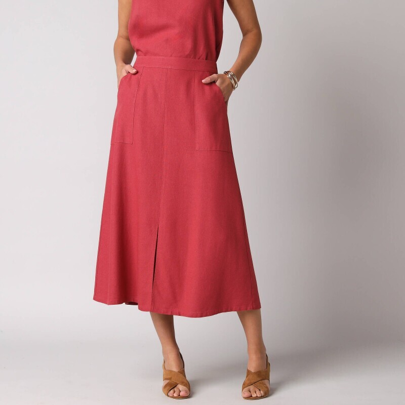 Dlouhá sukně s rozparkem