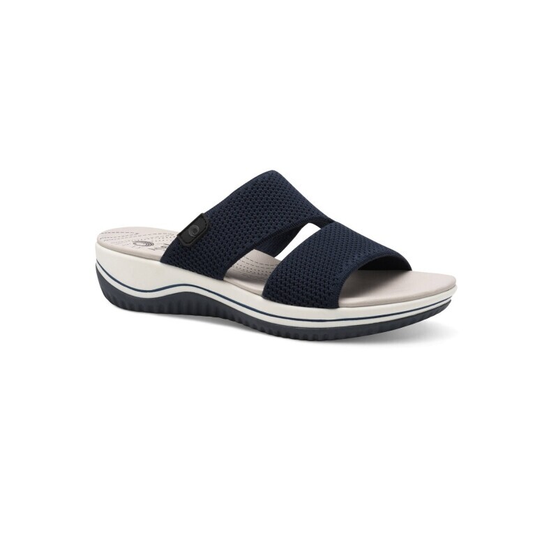 Klapki na koturnie Jana