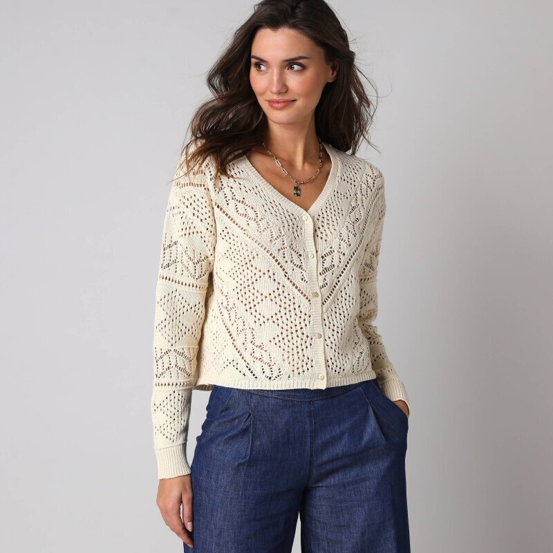 Тонко в'язаний пуловер