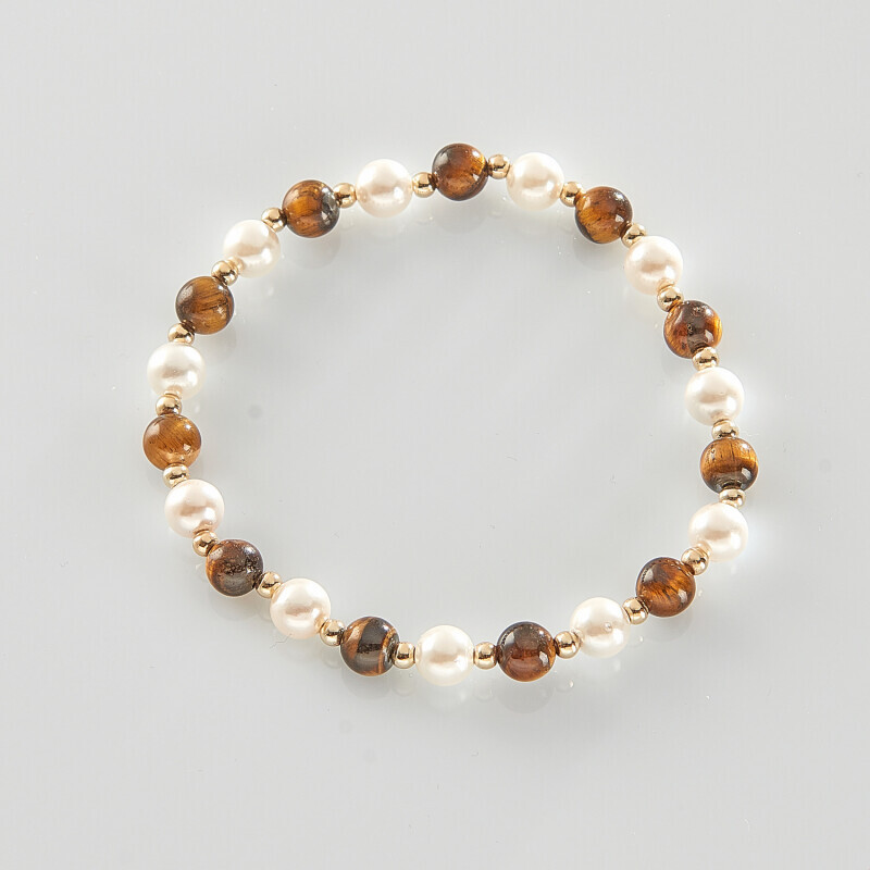 Tigrisszem karkötő