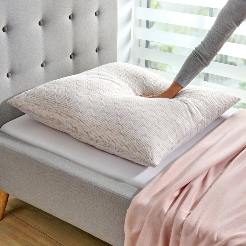 Chladivý polštář s měděnými vlákny