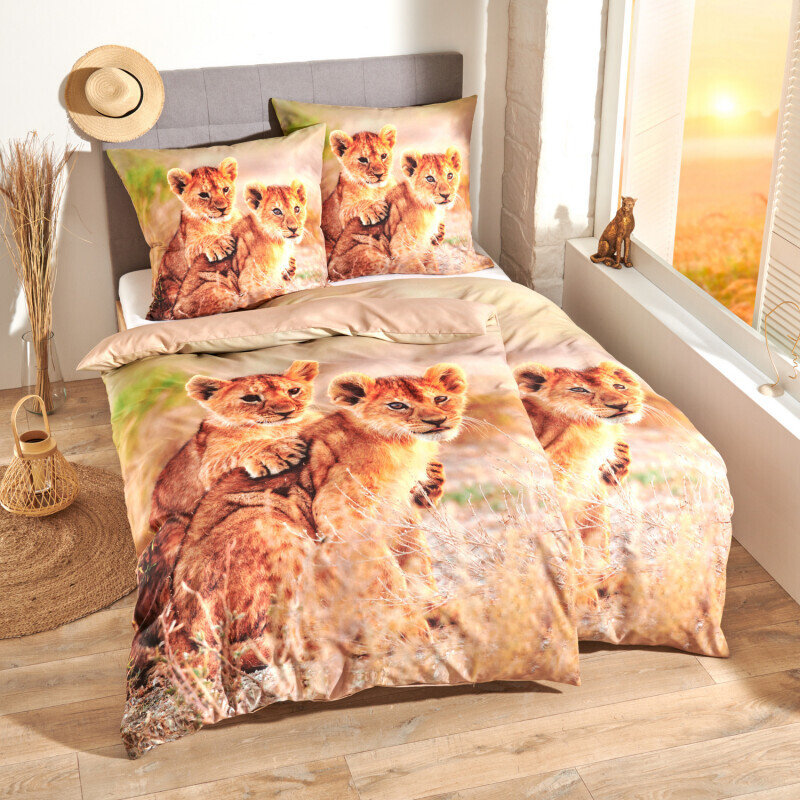 Lenjerie de pat Lion cubs