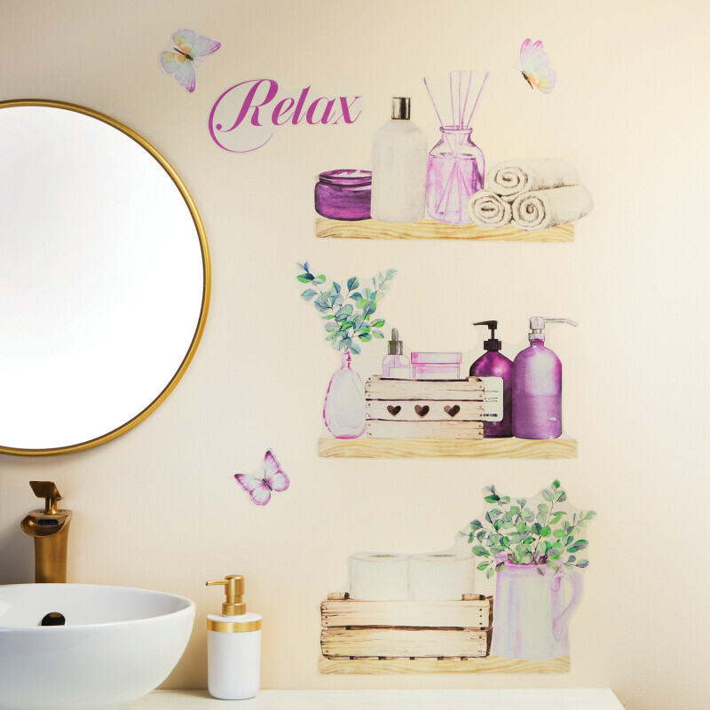 Stickere de perete pentru baie