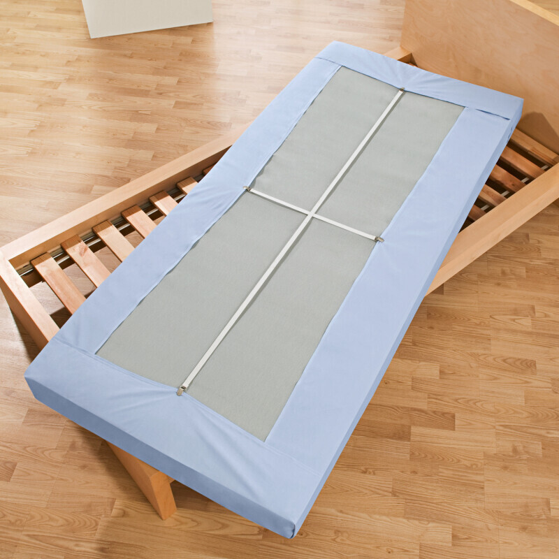 2 napinacze do prześcieradła