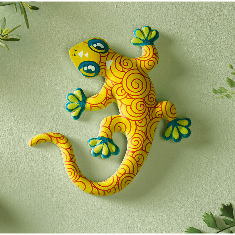 Декоративна ящірка, жовта