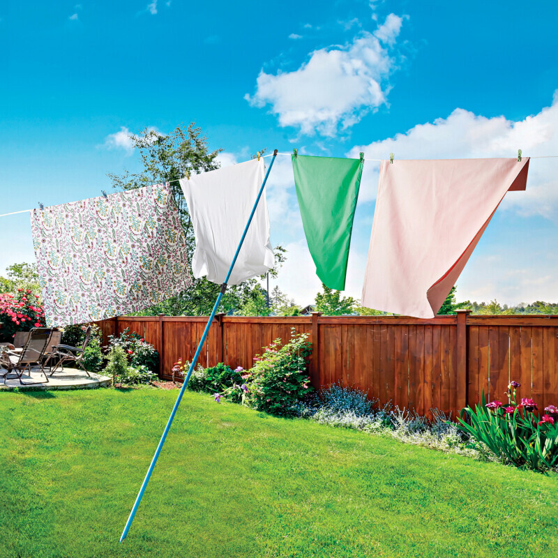 Teleskopowy drążek na pranie