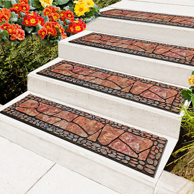 2 rohožky na schody "Kamene"