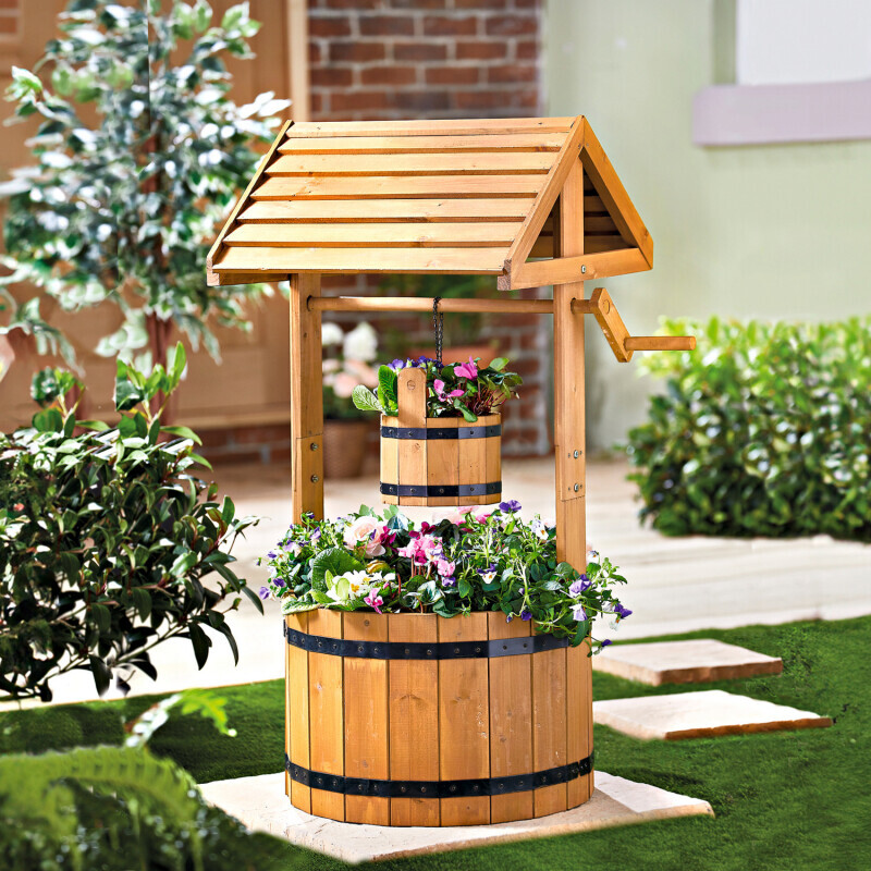 Ghiveci "Wishing well" pentru plante