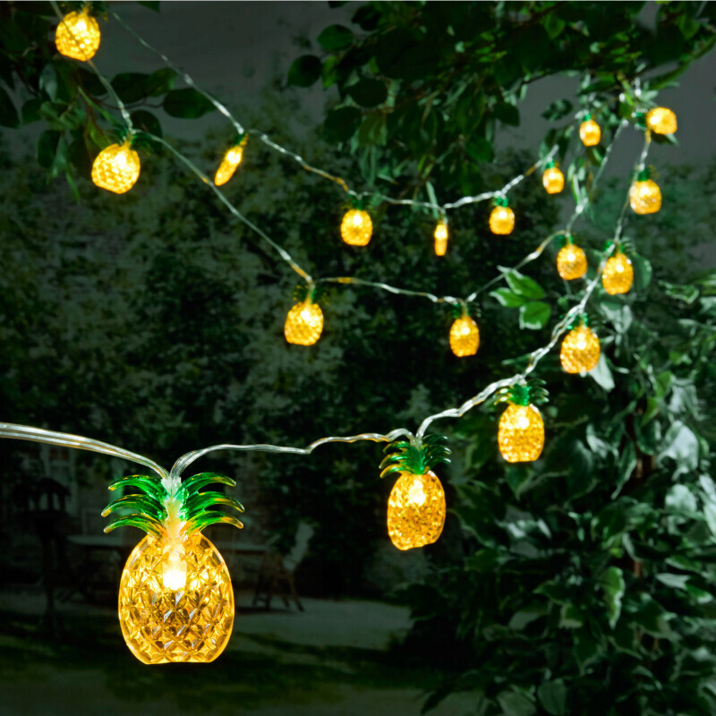LED světelný řetěz  Ananas