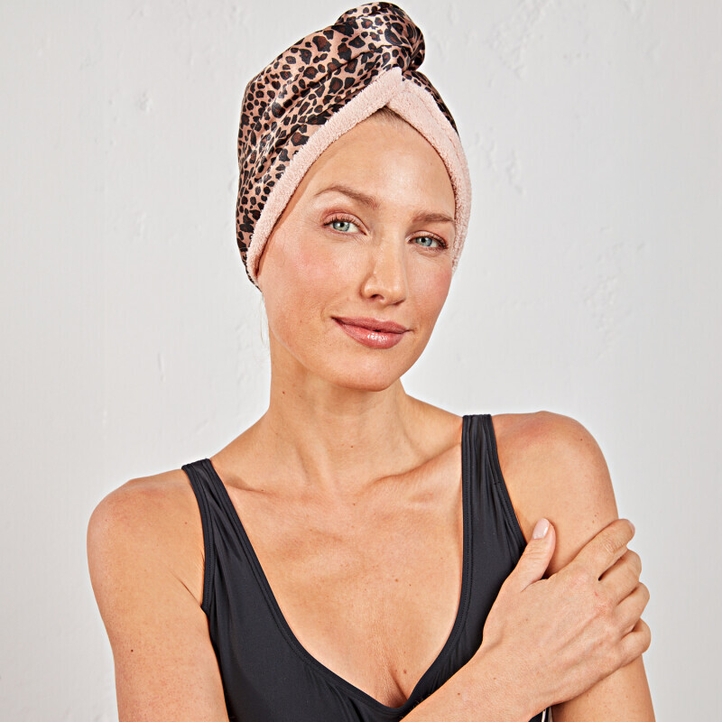 Turban do szybkiego suszenia włosów