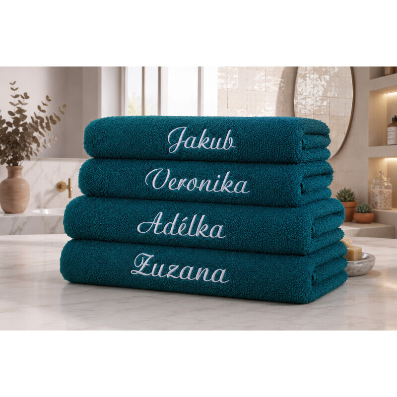 Ręcznik z indywidualnym haftem