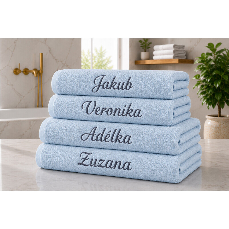 Ręcznik z indywidualnym haftem