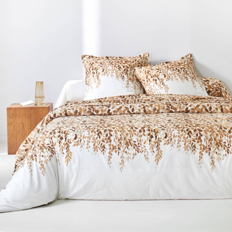 Set de lenjerie de pat Leonie de la Colombine® cu model floral