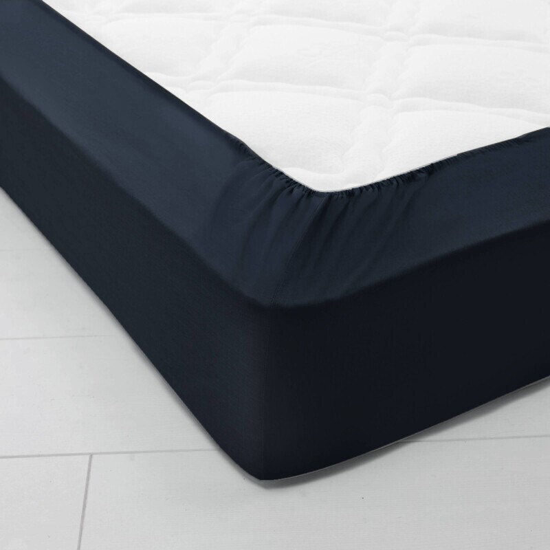 Bavlnená jednofarebná napínacia plachta zn. Colombine® s hĺbkou rohov 32 cm