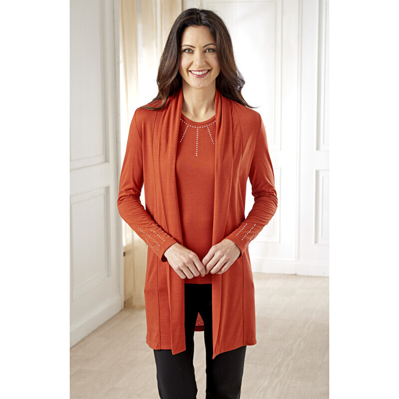 Cardigan cu strasuri