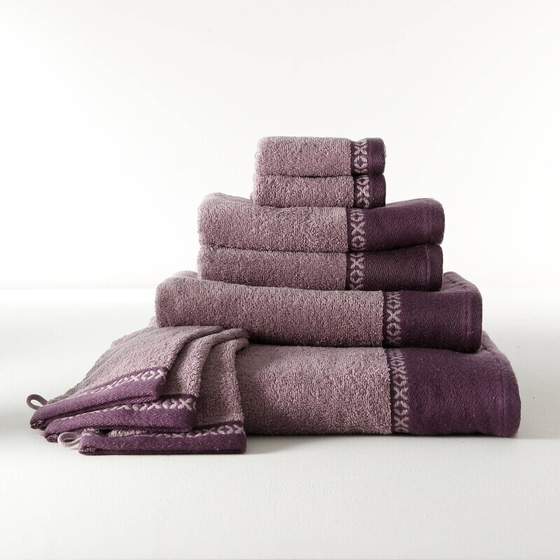 Colecția de textile pentru baie Colombine®, 420g/m2 cu bordură decorativă
