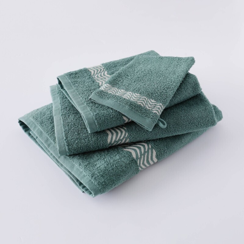 Koupelnový textil s originálním vyšitým lemem 420g/m2
