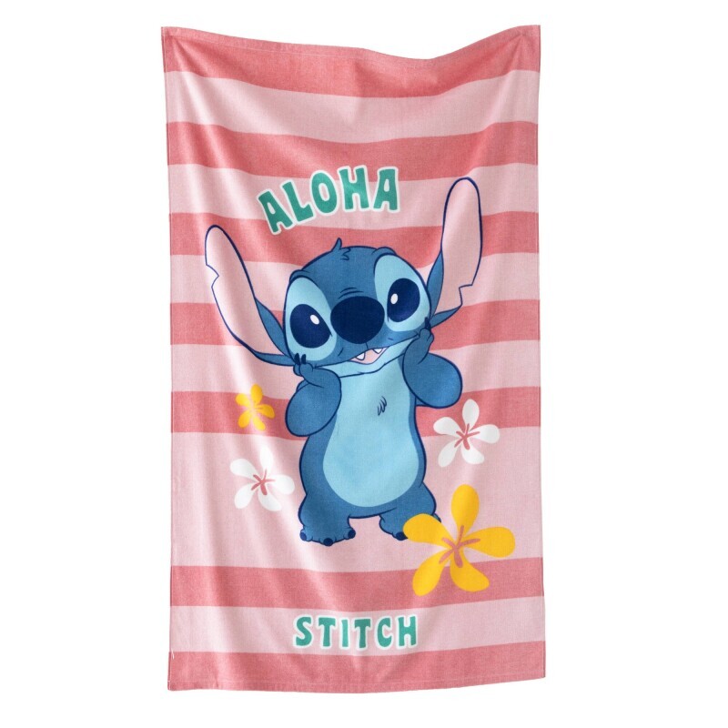 Dětská osuška Stitch®, froté a velur 320g/m1
