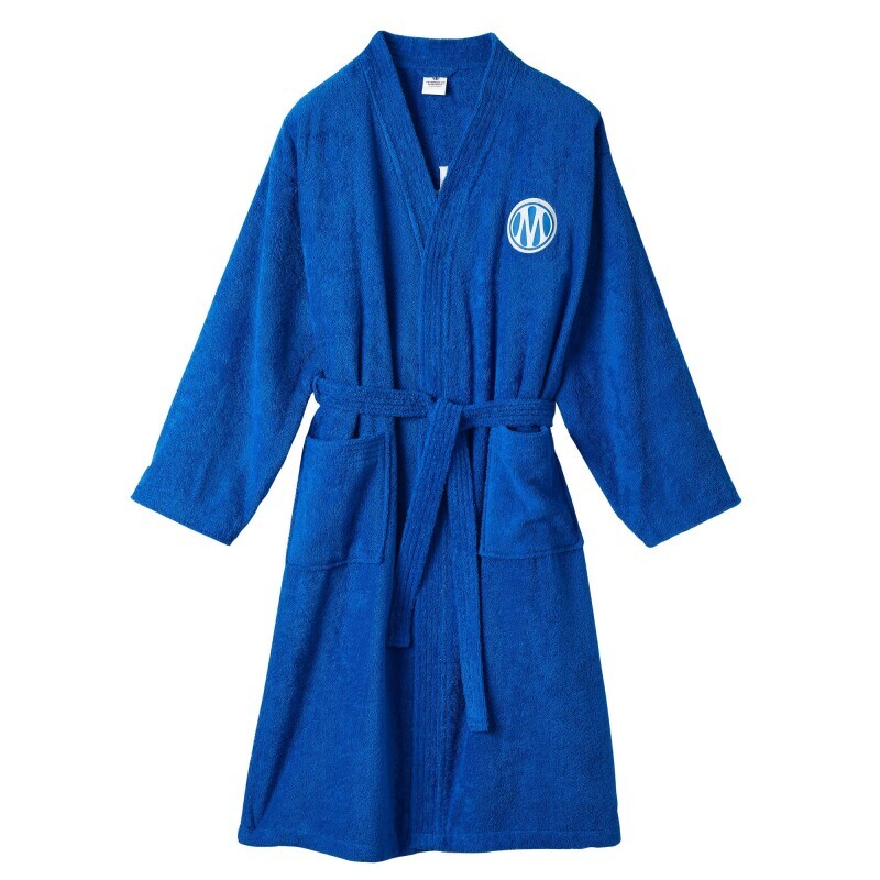 Unisex froté župan OM® s kimono límcem