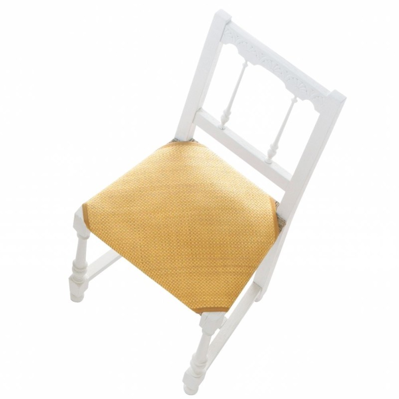 Jednobarevný potah na sedák židle