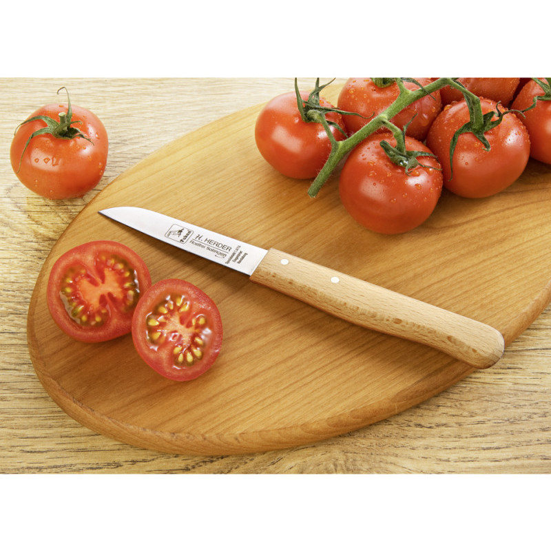 Kuchyňský nůž s dřevěnou rukojetí onerror=