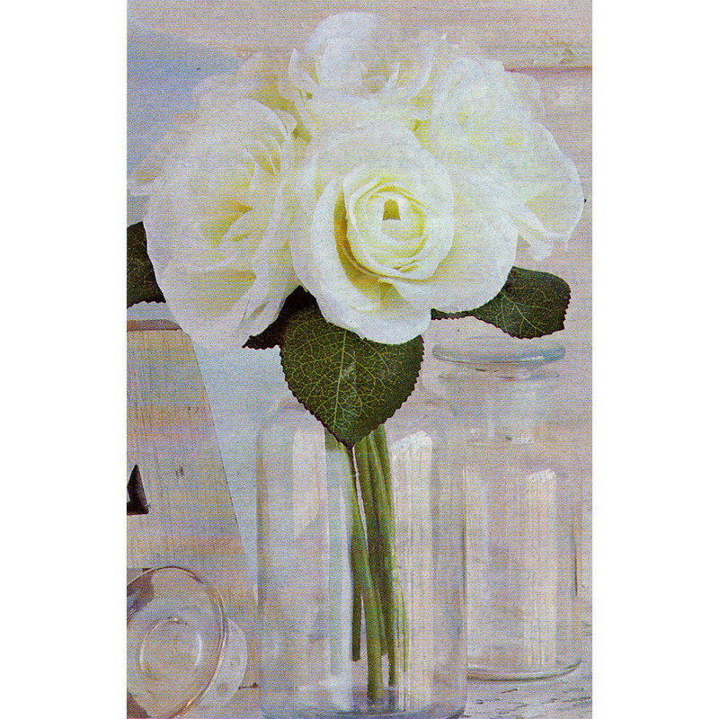 Kytica bielych ruží