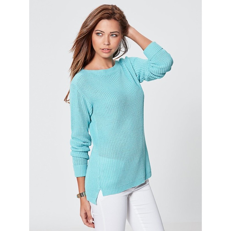 Jednobarevný asymetrický pulovr
