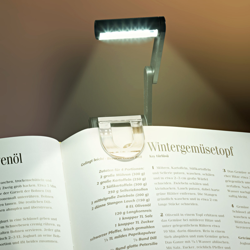Lampa na čtení