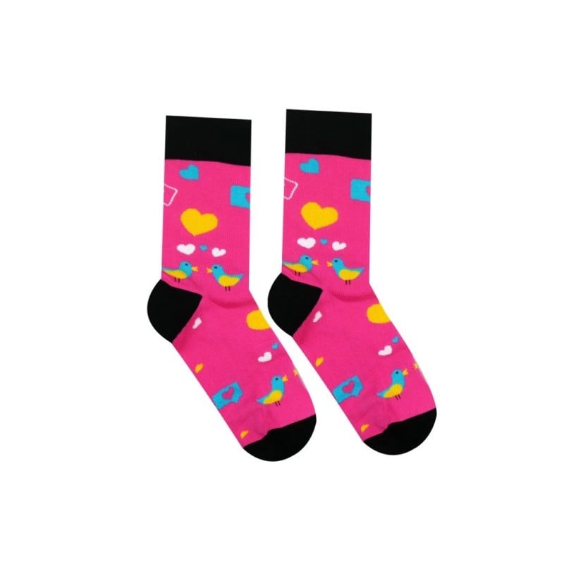 Veselé ponožky Holubičky