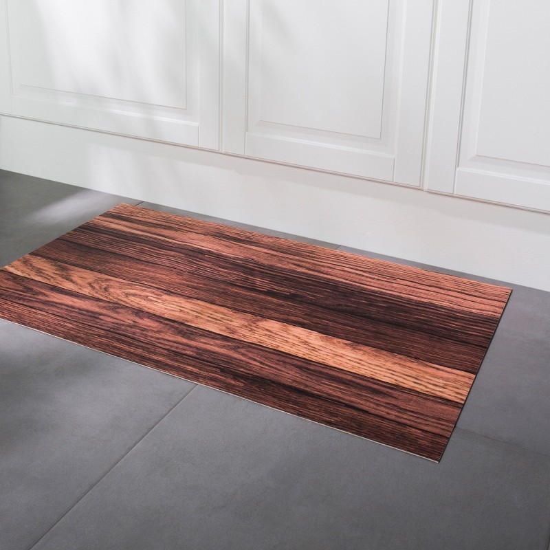     Vinylový kobereček s efektem dřevěných parket