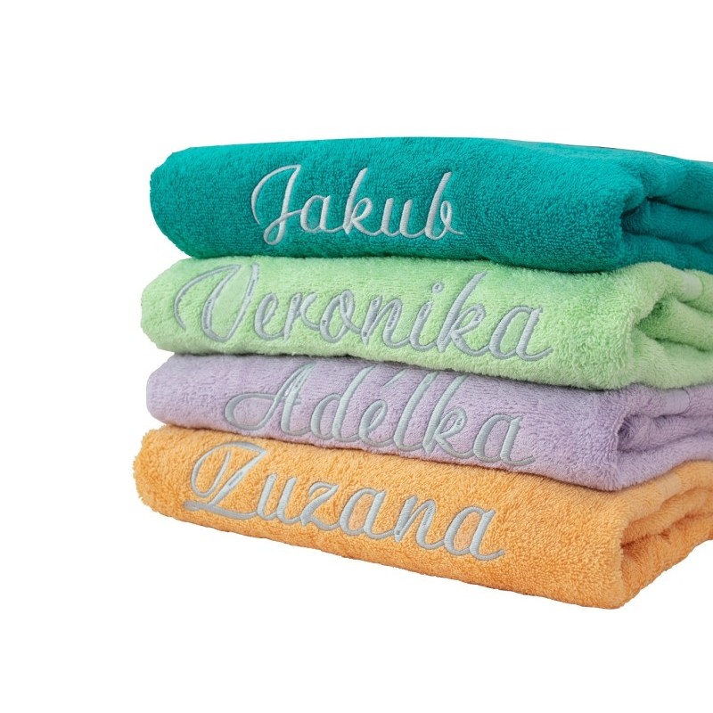 Froté uterák s výšivkou