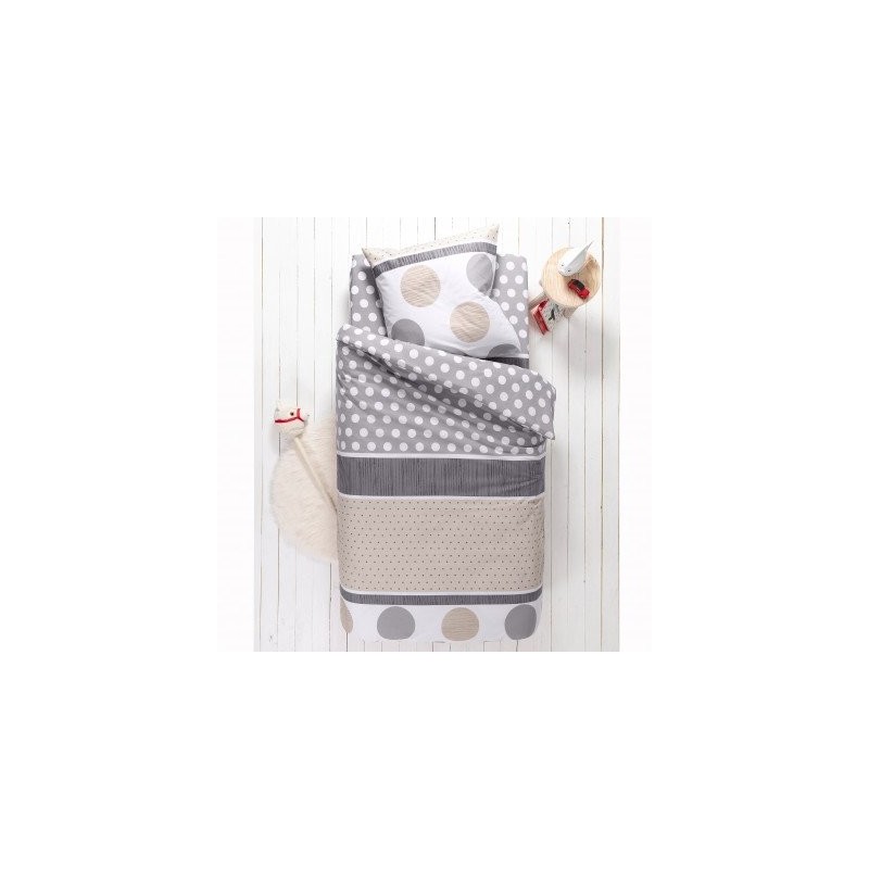 Detská posteľná súprava Doss, bavlna, bodkovaná potlač