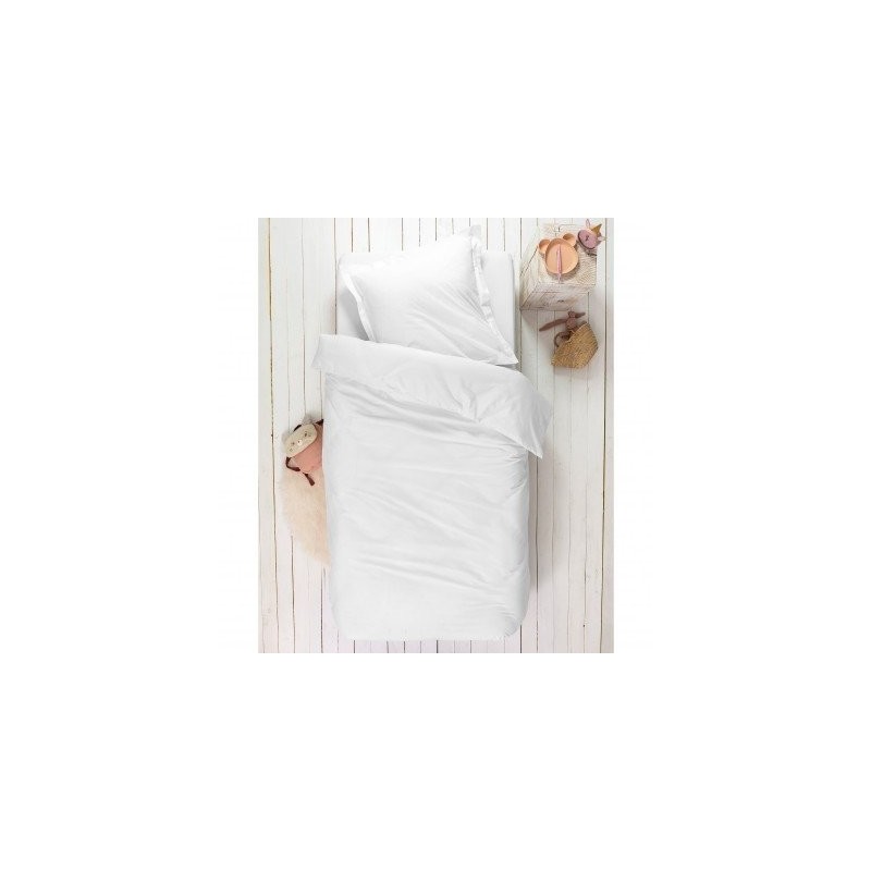 Detské jednofarebná posteľná bielizeň, bio bavlna