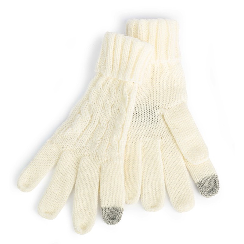 Damskie zimowe rękawiczki dotykowe