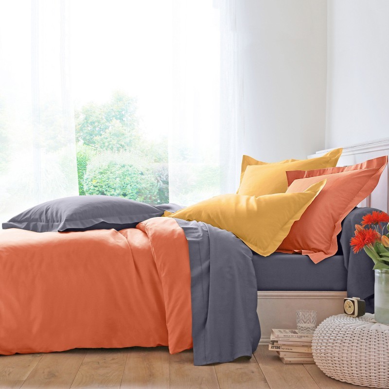 Jednofarebná posteľná bielizeň z bavlny