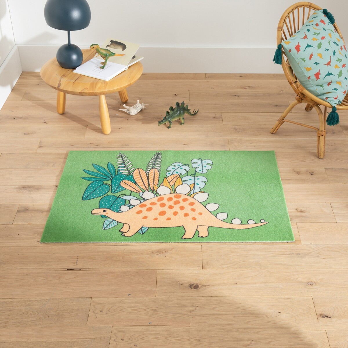 Levně Protiskluzový koberec ve tvaru dinosaura