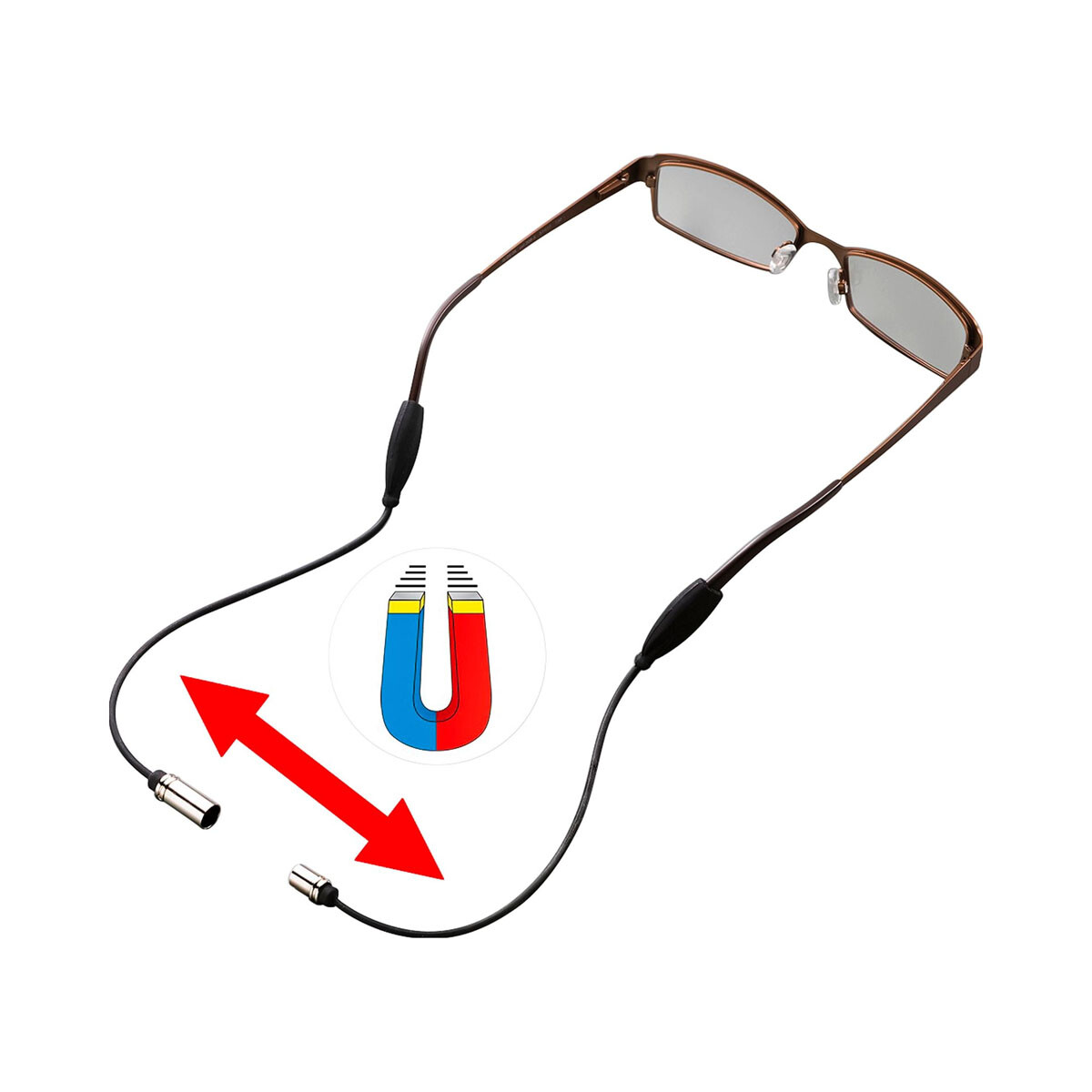 E-shop Magnetický opasok na okuliare