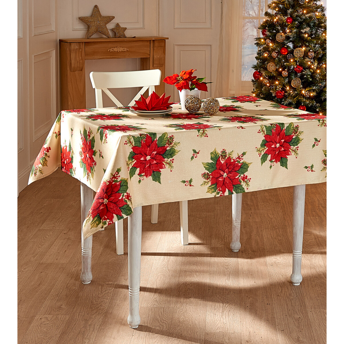 E-shop Obrus na stôl s vianočnou hviezdou
