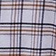 Flanelová kockovaná košeľa, farbené vlákno