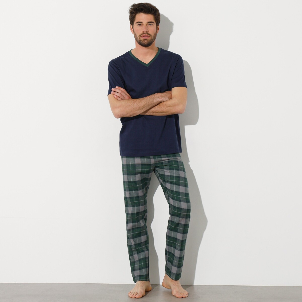 Pyžamové tričko s krátkymi rukávmi