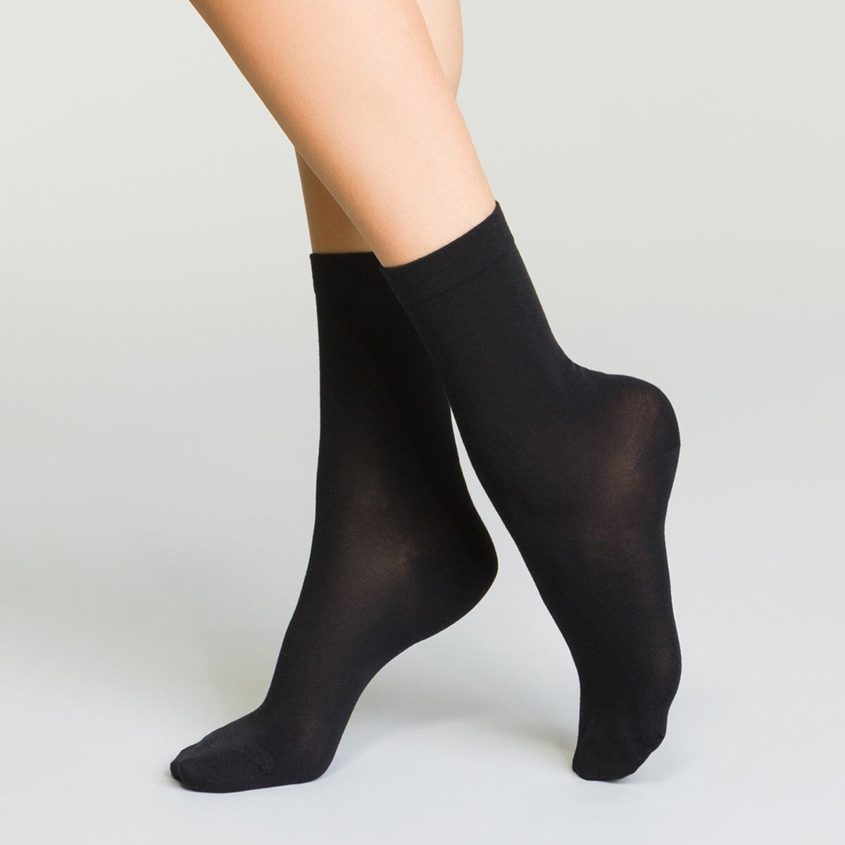Polovysoké termo dámské ponožky