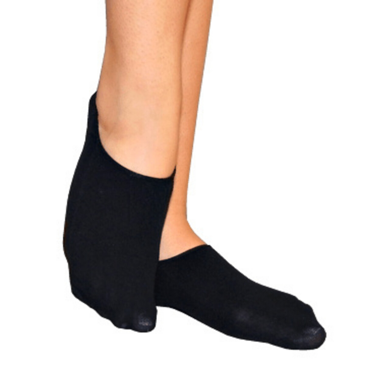 E-shop 2 páry ponožiek, čierna + telová